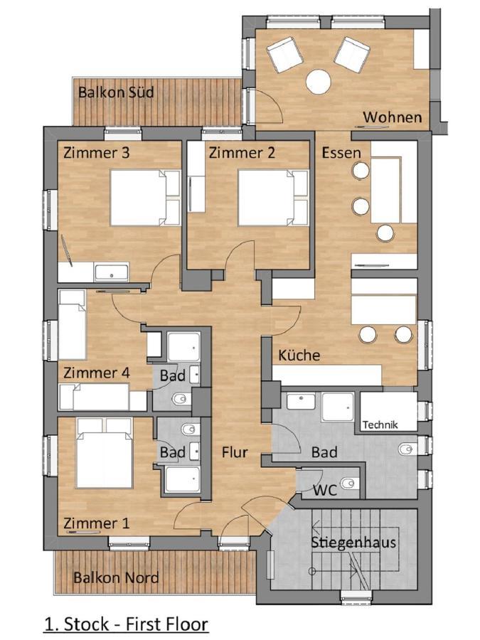 Apartament Haus Alton Fieberbrunn Zewnętrze zdjęcie